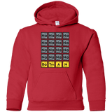 Sweatshirts Red / YS Batmanium Youth Hoodie