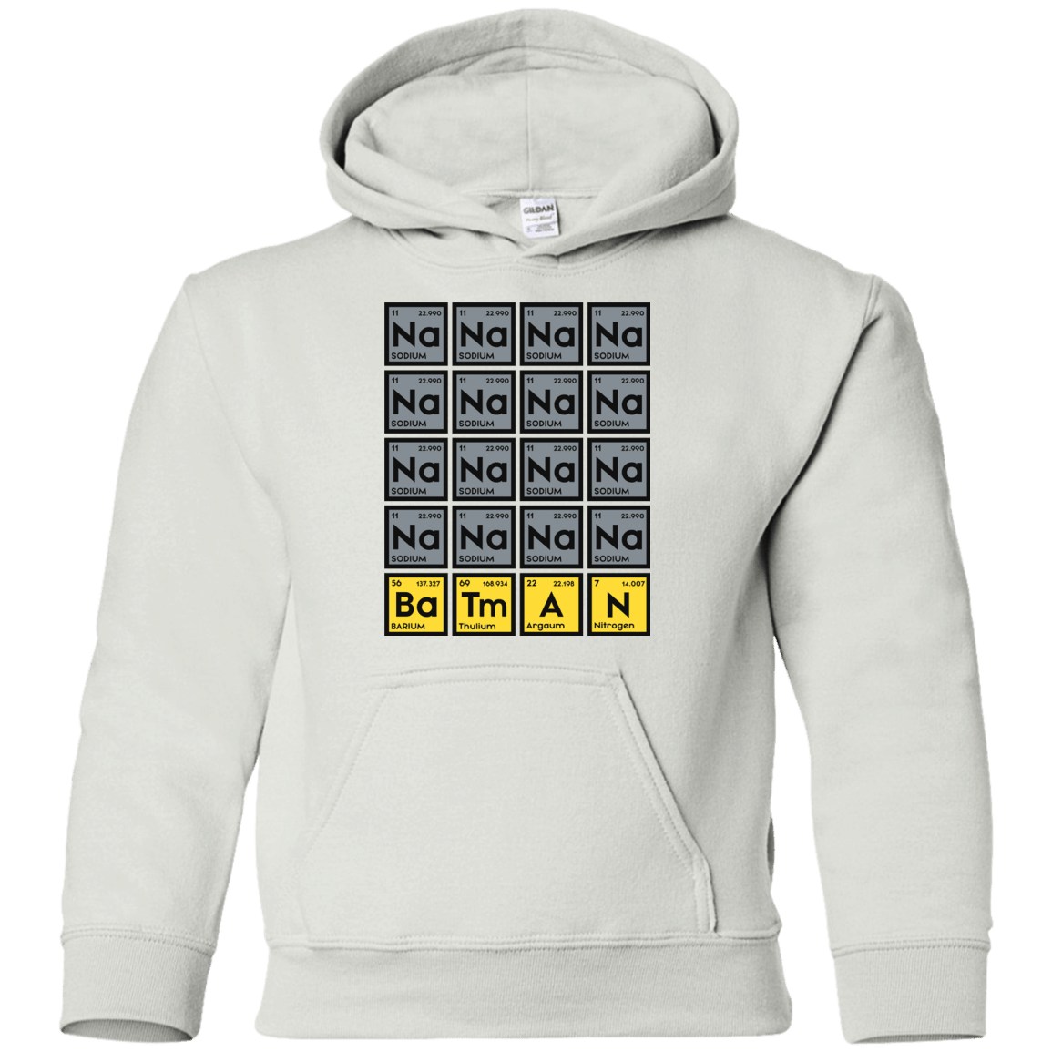 Sweatshirts White / YS Batmanium Youth Hoodie