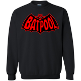 Sweatshirts Black / Small Batpool Crewneck Sweatshirt