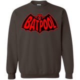 Sweatshirts Dark Chocolate / Small Batpool Crewneck Sweatshirt