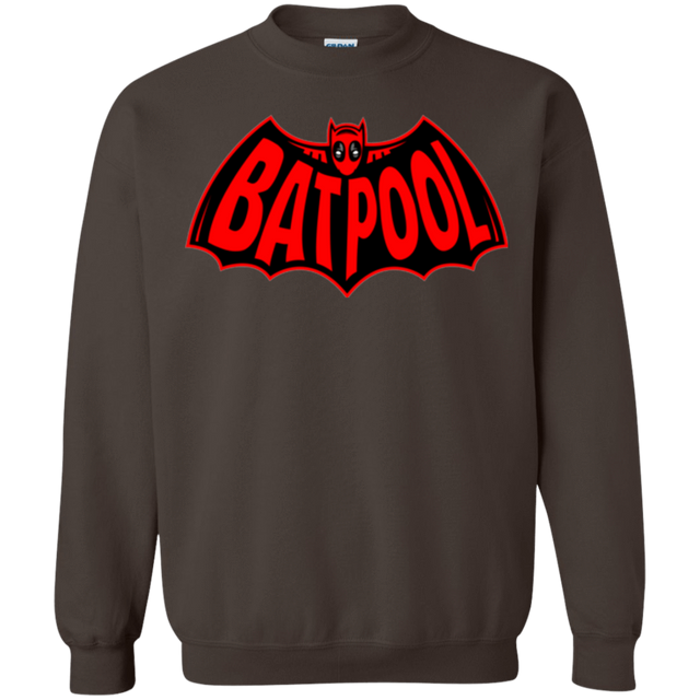 Sweatshirts Dark Chocolate / Small Batpool Crewneck Sweatshirt