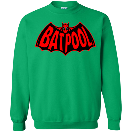 Sweatshirts Irish Green / Small Batpool Crewneck Sweatshirt