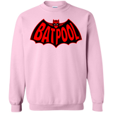 Sweatshirts Light Pink / Small Batpool Crewneck Sweatshirt