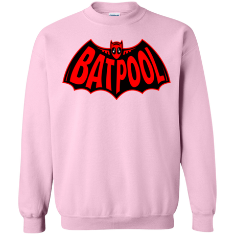 Sweatshirts Light Pink / Small Batpool Crewneck Sweatshirt