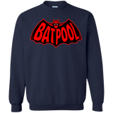 Sweatshirts Navy / Small Batpool Crewneck Sweatshirt