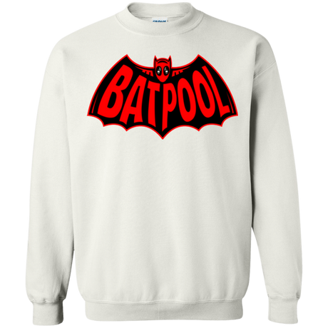 Sweatshirts White / Small Batpool Crewneck Sweatshirt