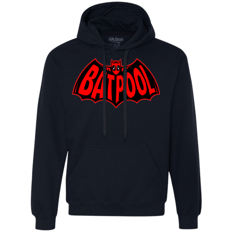 Sweatshirts Navy / Small Batpool Premium Fleece Hoodie