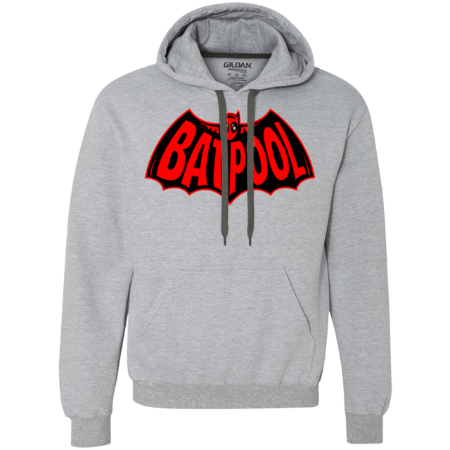 Sweatshirts Sport Grey / Small Batpool Premium Fleece Hoodie