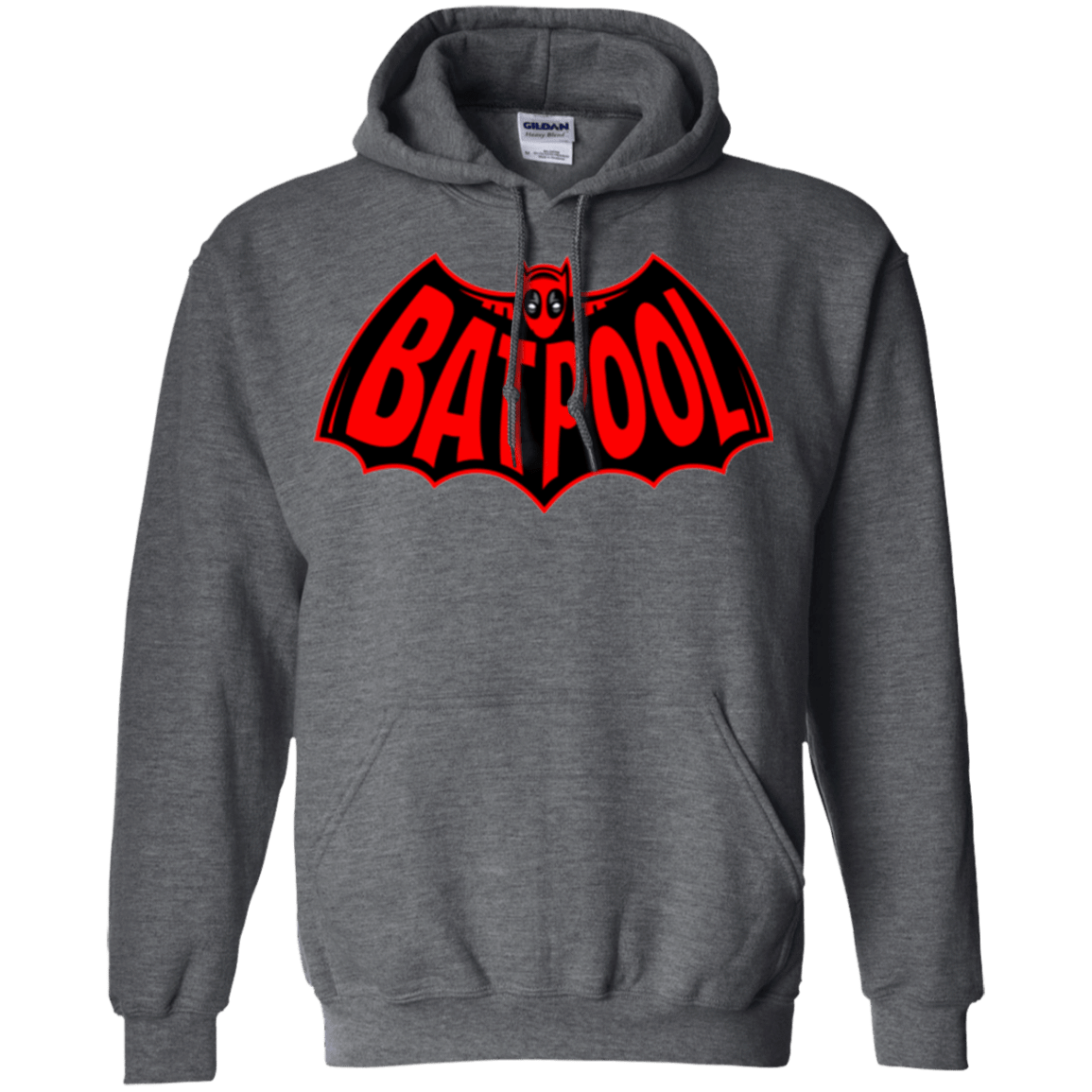 Sweatshirts Dark Heather / Small Batpool Pullover Hoodie