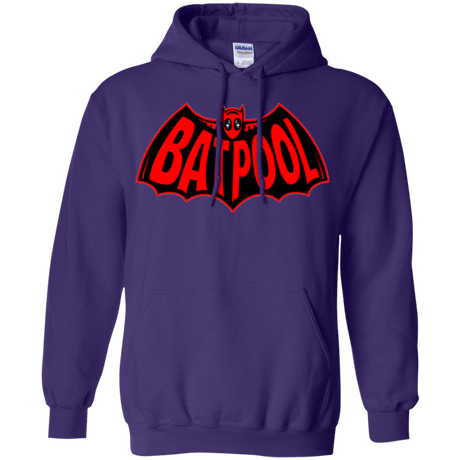 Sweatshirts Purple / Small Batpool Pullover Hoodie