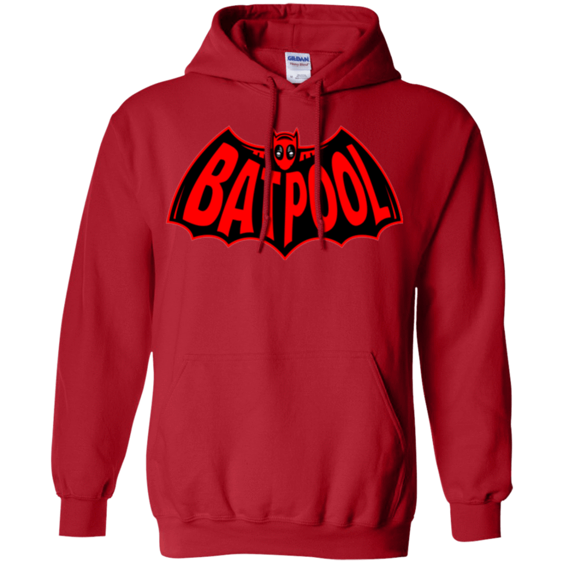 Sweatshirts Red / Small Batpool Pullover Hoodie