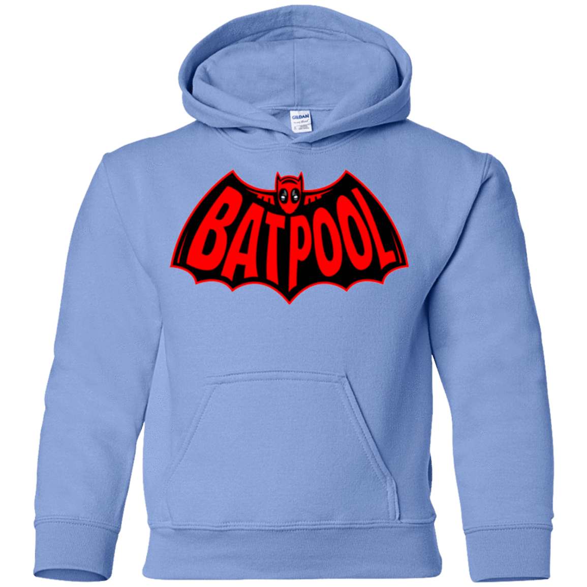 Sweatshirts Carolina Blue / YS Batpool Youth Hoodie