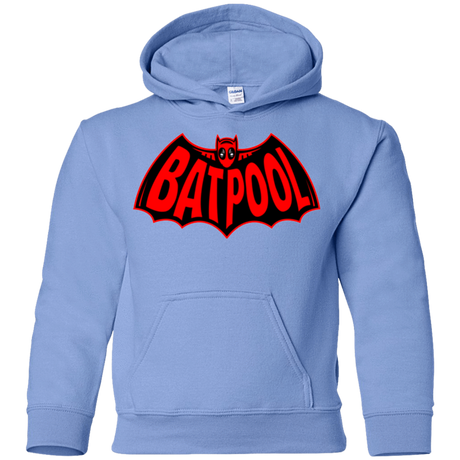 Sweatshirts Carolina Blue / YS Batpool Youth Hoodie