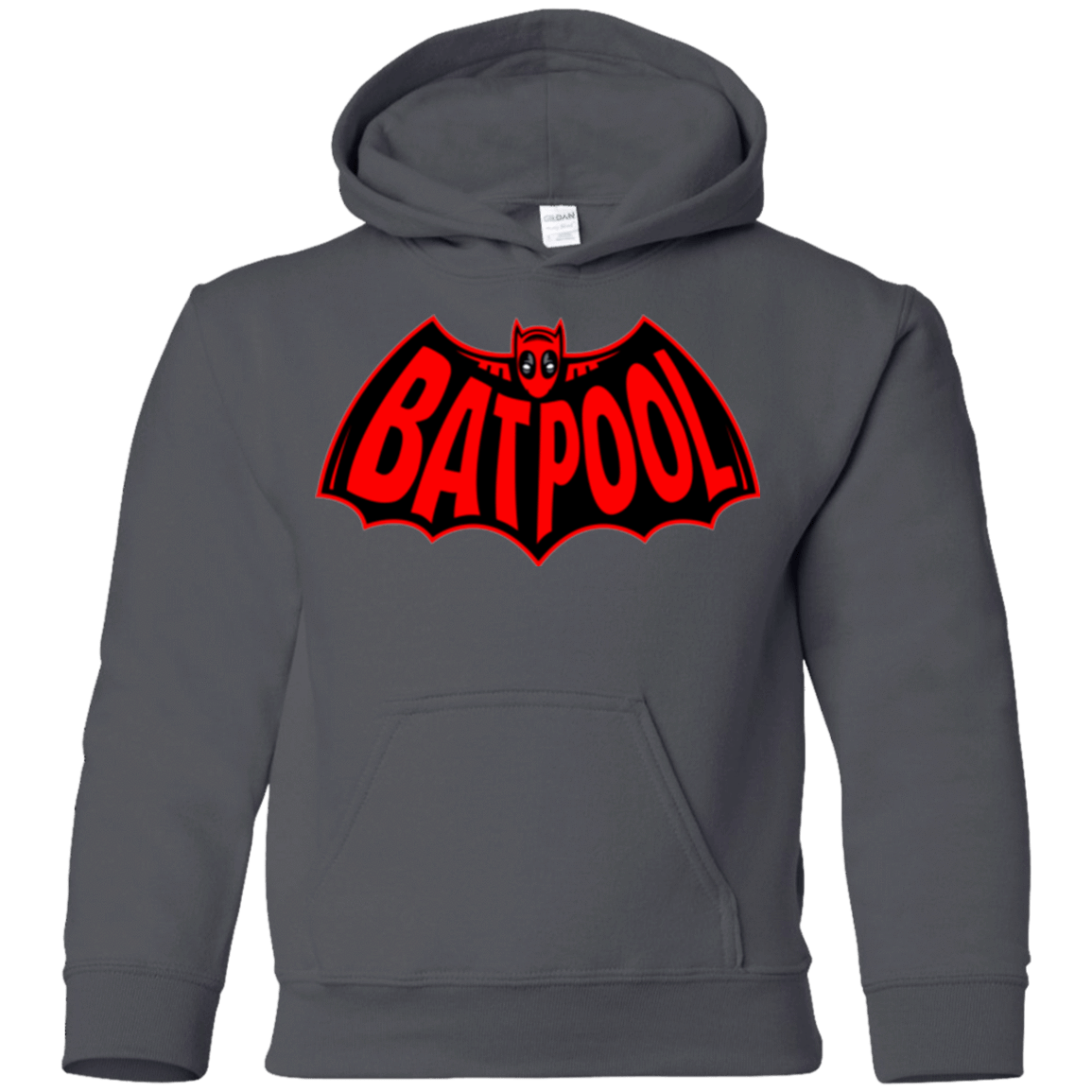 Sweatshirts Charcoal / YS Batpool Youth Hoodie