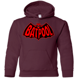 Sweatshirts Maroon / YS Batpool Youth Hoodie