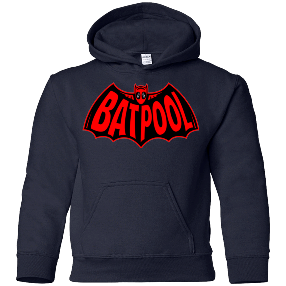 Sweatshirts Navy / YS Batpool Youth Hoodie