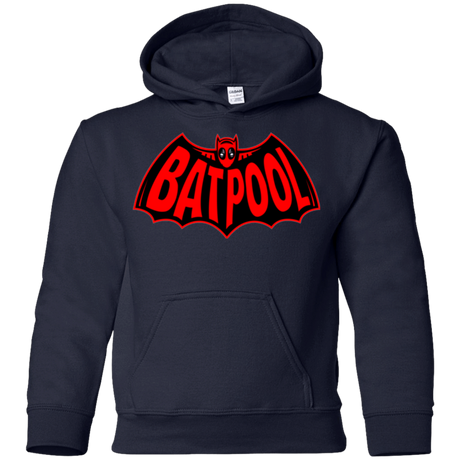 Sweatshirts Navy / YS Batpool Youth Hoodie