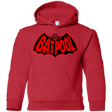 Sweatshirts Red / YS Batpool Youth Hoodie