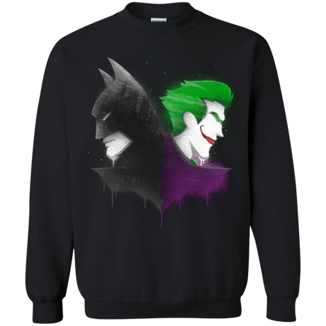 Sweatshirts Black / Small Bats Crewneck Sweatshirt