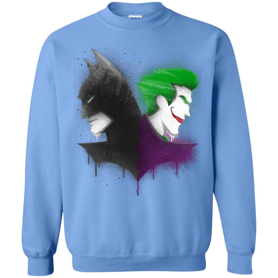 Sweatshirts Carolina Blue / Small Bats Crewneck Sweatshirt