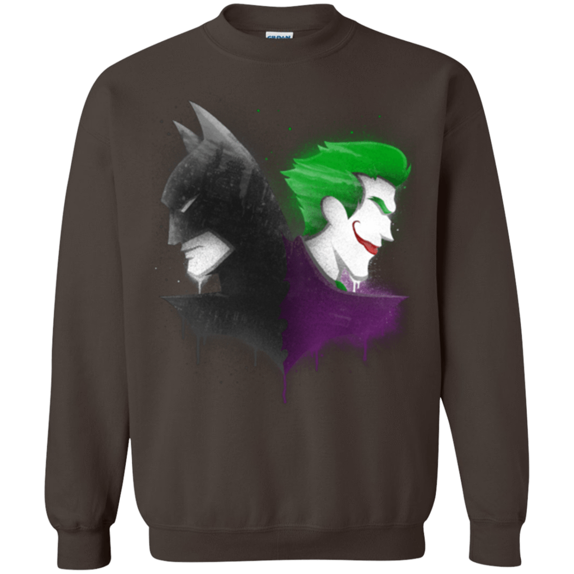 Sweatshirts Dark Chocolate / Small Bats Crewneck Sweatshirt