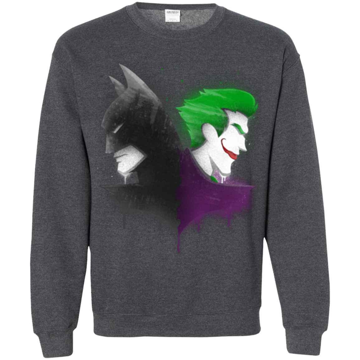 Sweatshirts Dark Heather / Small Bats Crewneck Sweatshirt