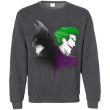 Sweatshirts Dark Heather / Small Bats Crewneck Sweatshirt