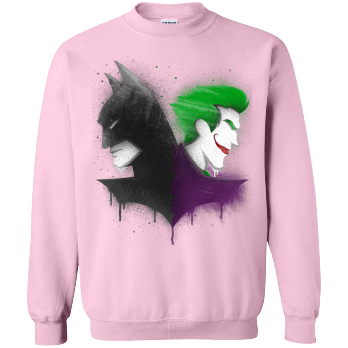 Sweatshirts Light Pink / Small Bats Crewneck Sweatshirt