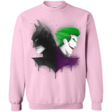 Sweatshirts Light Pink / Small Bats Crewneck Sweatshirt