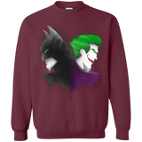 Sweatshirts Maroon / Small Bats Crewneck Sweatshirt
