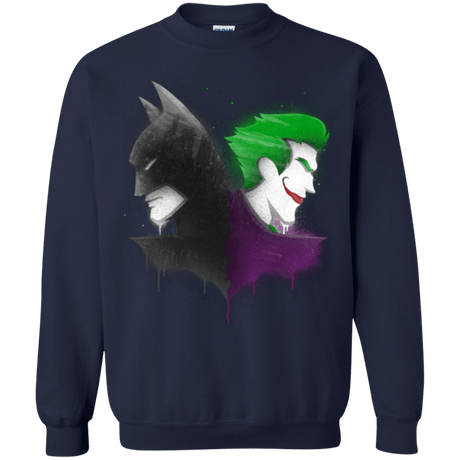 Sweatshirts Navy / Small Bats Crewneck Sweatshirt