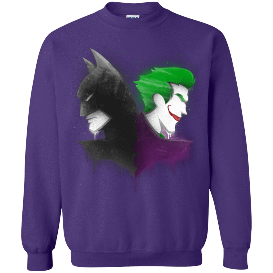 Sweatshirts Purple / Small Bats Crewneck Sweatshirt