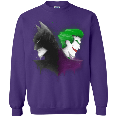 Sweatshirts Purple / Small Bats Crewneck Sweatshirt