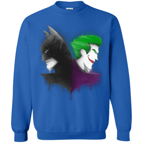 Sweatshirts Royal / Small Bats Crewneck Sweatshirt
