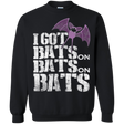 Sweatshirts Black / Small Bats on Bats on Bats Crewneck Sweatshirt