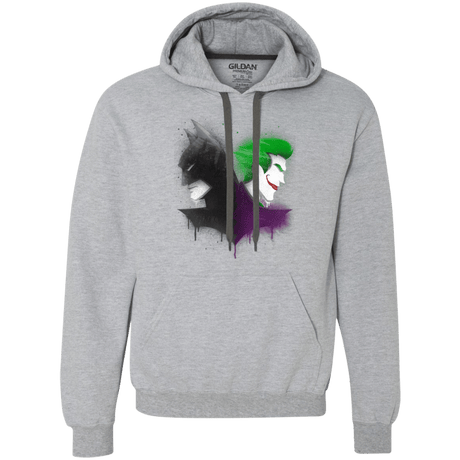Sweatshirts Sport Grey / Small Bats Premium Fleece Hoodie