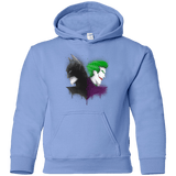 Sweatshirts Carolina Blue / YS Bats Youth Hoodie