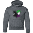 Sweatshirts Dark Heather / YS Bats Youth Hoodie