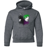 Sweatshirts Dark Heather / YS Bats Youth Hoodie