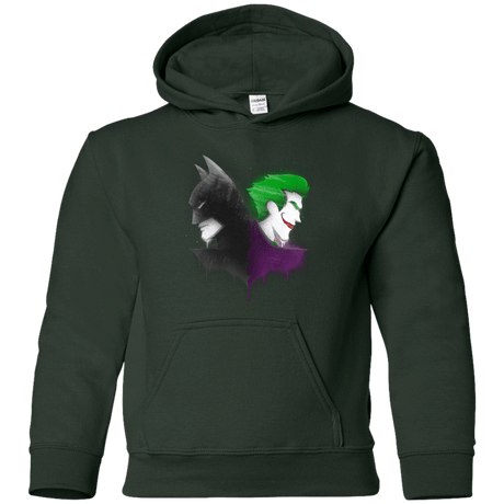 Sweatshirts Forest Green / YS Bats Youth Hoodie