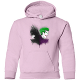 Sweatshirts Light Pink / YS Bats Youth Hoodie