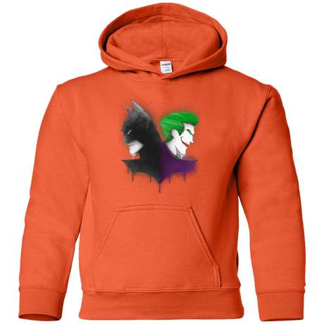 Sweatshirts Orange / YS Bats Youth Hoodie