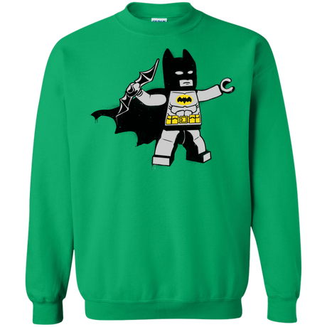 Sweatshirts Irish Green / Small Batsy Lego Crewneck Sweatshirt