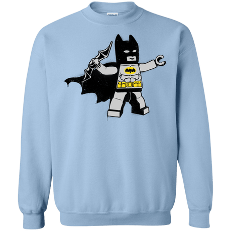 Sweatshirts Light Blue / Small Batsy Lego Crewneck Sweatshirt