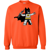 Sweatshirts Orange / Small Batsy Lego Crewneck Sweatshirt