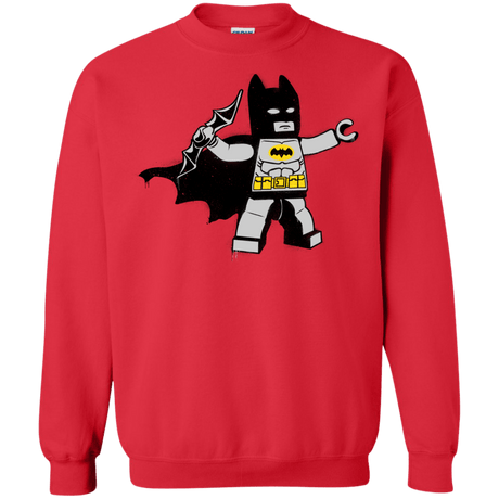 Sweatshirts Red / Small Batsy Lego Crewneck Sweatshirt