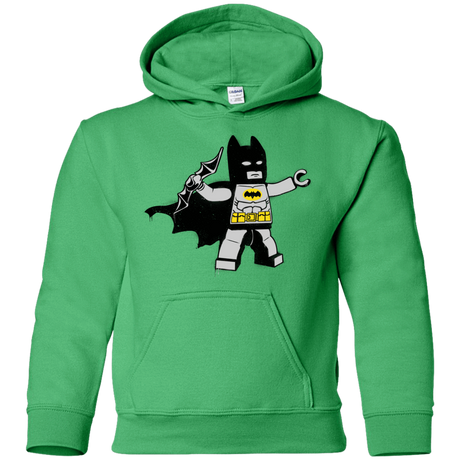Sweatshirts Irish Green / YS Batsy Lego Youth Hoodie