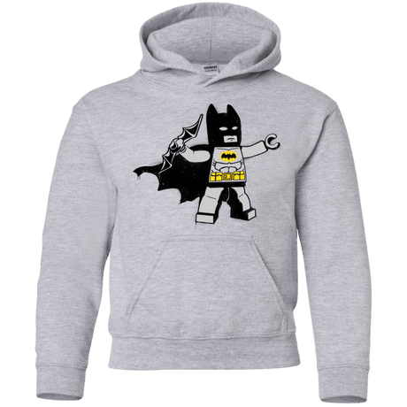 Sweatshirts Sport Grey / YS Batsy Lego Youth Hoodie