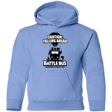 Sweatshirts Carolina Blue / YS Battle Bus Youth Pullover Hoodie