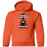 Sweatshirts Orange / YS Battle Bus Youth Pullover Hoodie